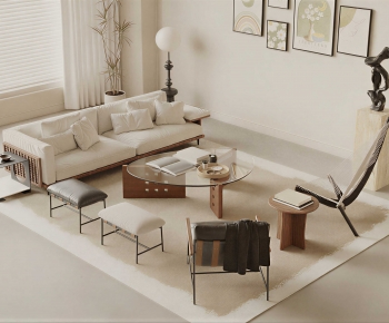 Modern Sofa Combination-ID:694478031