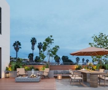 Modern Courtyard/landscape-ID:719857935