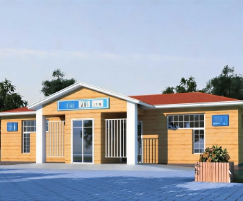 Modern Building Appearance-ID:278743031