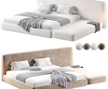 Modern Double Bed-ID:678339963