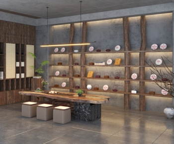 New Chinese Style Tea House-ID:251415015