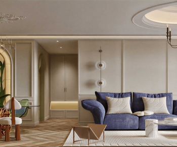 Modern A Living Room-ID:546131162