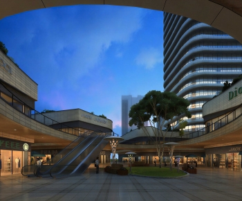 Modern Building Appearance-ID:120537045