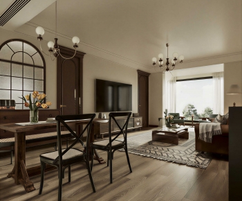 New Chinese Style Dining Room-ID:886282921