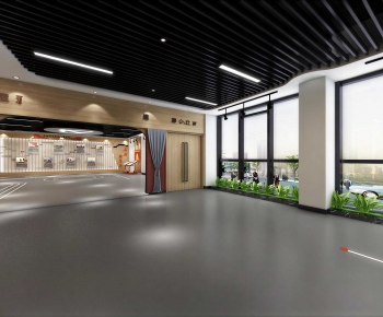 Modern Exhibition Hall-ID:197710992