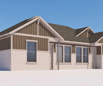 Modern Building Appearance-ID:449578051