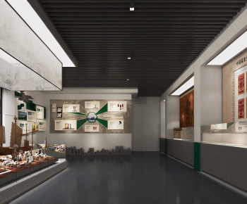 New Chinese Style Exhibition Hall-ID:794277915