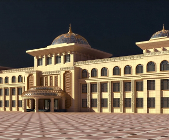 European Style Building Appearance-ID:501060524