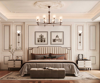 French Style Bedroom-ID:872668036