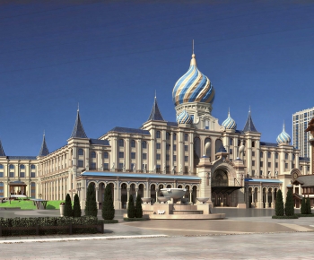 European Style Building Appearance-ID:182863006