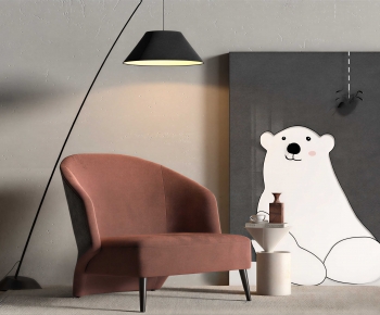 Modern Single Sofa-ID:734348066
