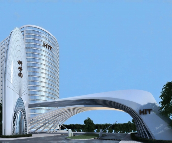 Modern Building Appearance-ID:847835067