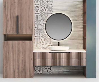 Modern Bathroom Cabinet-ID:106214057