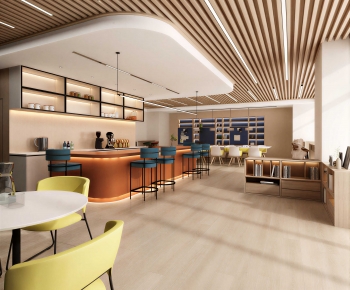 Modern Staff Recreation Room-ID:937599903