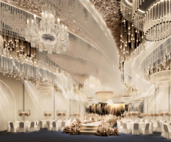 Modern Banquet Hall-ID:442821987