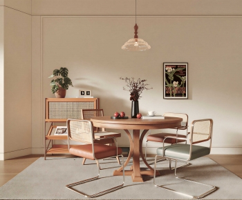 Modern Dining Table And Chairs-ID:376888993