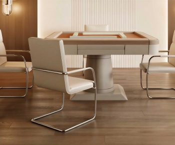 Modern Mahjong Tables And Chairs-ID:907159095