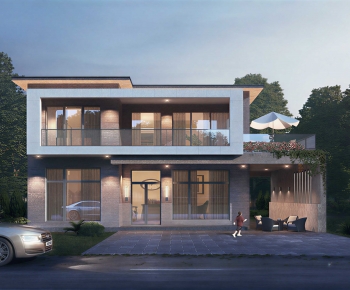 Modern Detached Villa-ID:598568924