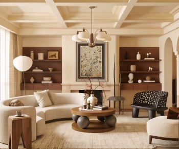 Modern A Living Room-ID:249803078