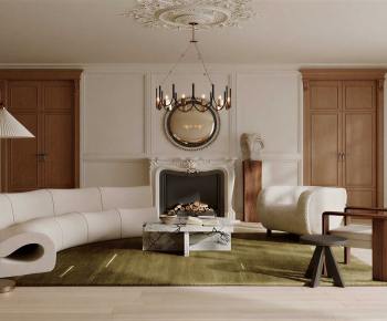 Modern A Living Room-ID:679116019