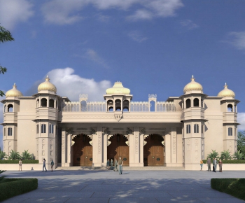 European Style Villa Appearance-ID:571125981