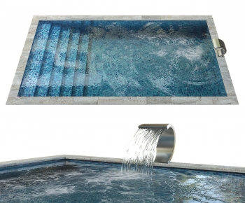 Modern Swimming Pool-ID:540412909