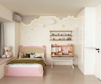 Modern Girl's Room Daughter's Room-ID:536582955