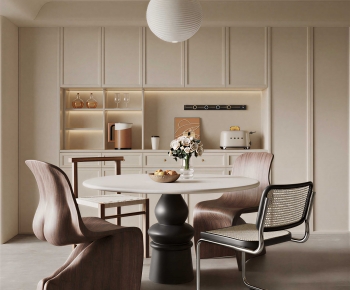 Modern Dining Table And Chairs-ID:492098095
