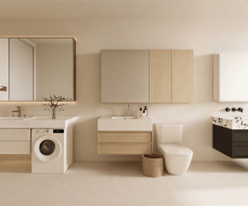 Modern Bathroom Cabinet-ID:484255084