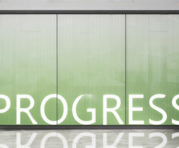 Modern Glass Screen Partition-ID:722188002