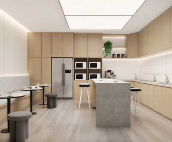Modern Office Tea Room-ID:663280523