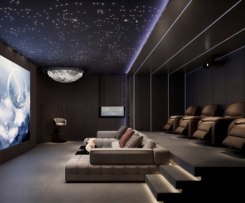 Modern Audiovisual Room-ID:728965041