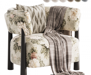 American Style Single Sofa-ID:824604031