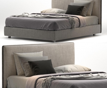 Modern Double Bed-ID:264292002