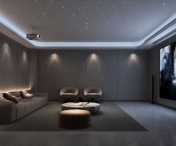 Modern Audiovisual Room-ID:527901896