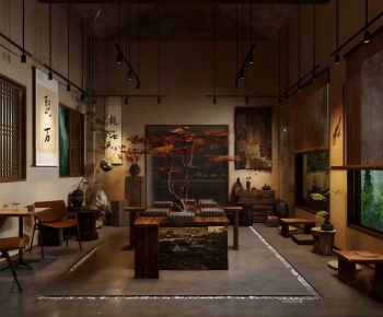 New Chinese Style Tea House-ID:118488079