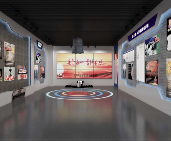Modern Exhibition Hall-ID:126990089