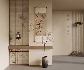 New Chinese Style Hallway-ID:399316079
