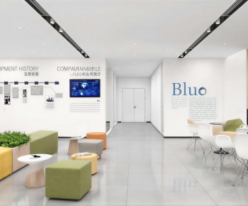Modern Office Reception Desk-ID:239950904