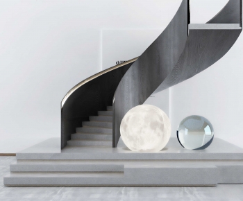 Modern Stair Balustrade/elevator-ID:862786052