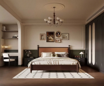 French Style Bedroom-ID:877826937