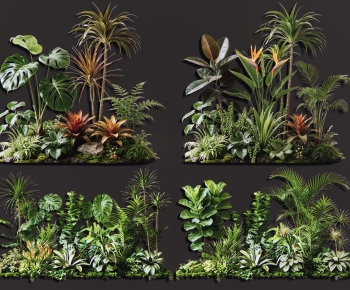 Modern Plant Pile-ID:761785987