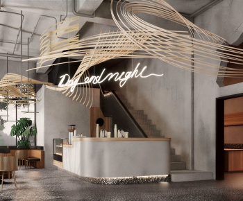 Modern Office Reception Desk-ID:211257938
