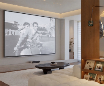 New Chinese Style A Living Room-ID:586262947