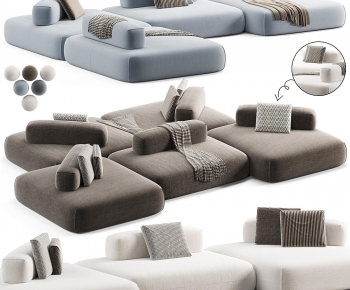 Modern Multi Person Sofa-ID:818630935