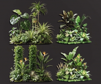 Modern Plant Pile-ID:690593968