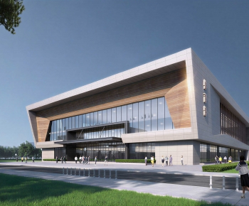 Modern Building Appearance-ID:901772023
