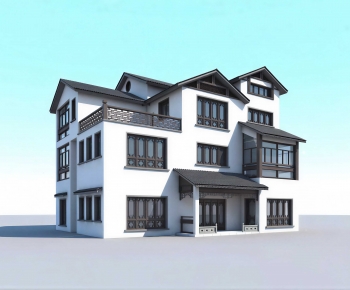 European Style Residential Building-ID:508383992