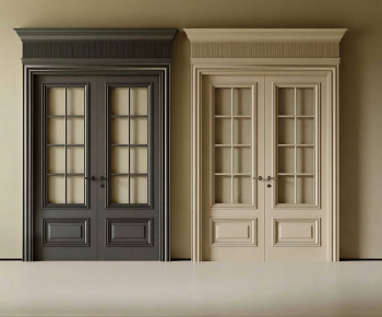 Simple European Style Double Door-ID:781769043