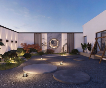 Modern Courtyard/landscape-ID:462456946